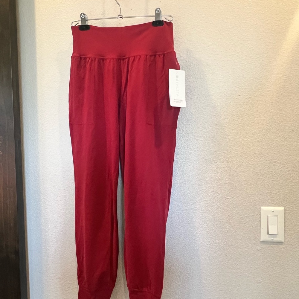 Athleta Women's Red Joggers